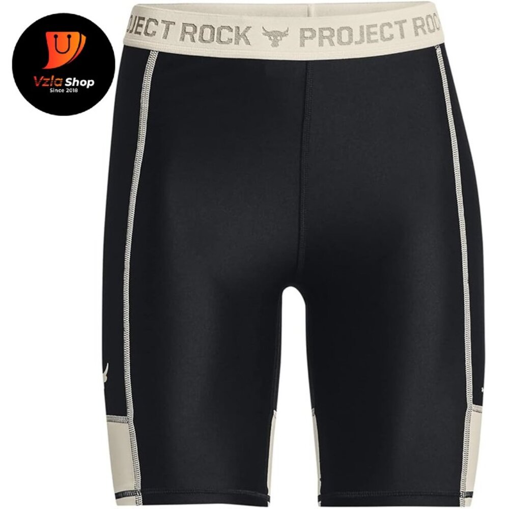 Under Armour Women's Project Rock Bike Shorts